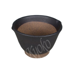 11-334: Suribachi, schwarz, ø = 13,2 cm;  H = 8,2 cm