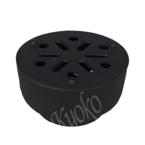 14-741 : Teewärmer, schwarz, Gusseisen ø = 11 cm