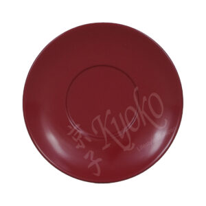 22-292 : Untersetzer, Holz, rund, rot, ø = 12 cm; H = 2 cm