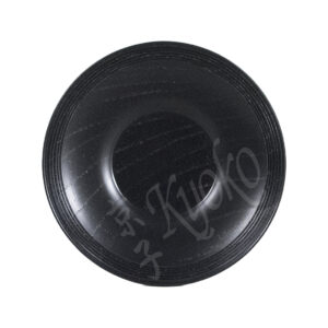 22-344 : Untersetzer Sensuji, rund, Holz, schwarz, ø = 11,5 cm