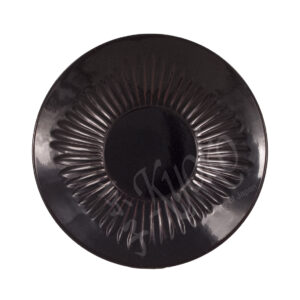 22-470 : Untersetzer Tamari, Holz, lackiert, schwarz, ø = 12 cm