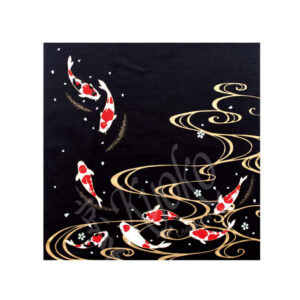 46-201 : Cotton 100%  Furoshiki Koi