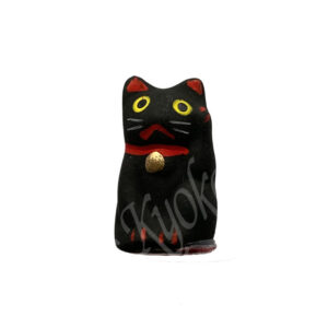 61-389 : Mini Maneki, schwarz, H = 2,2 cm