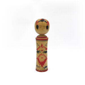62-193 : Naruko-Kokeshi, Drehkopf, 9-sun, 27 cm