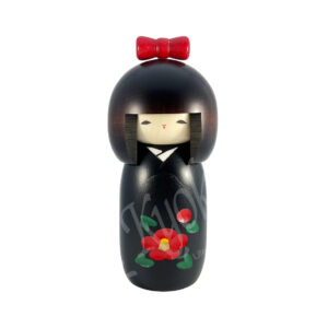 62-258 : Kokeshi Tsubaki-ko - Kind der Kamelie, 14,5 cm