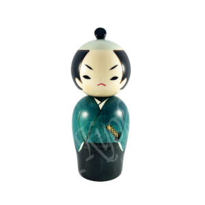 62-295 : Kokeshi Samurai, 14 cm