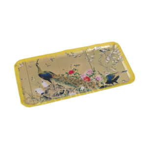 65-525 : Federschale Peacock, 10x20 cm