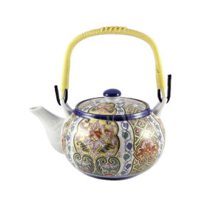 10-407a: Teepot Imari grün