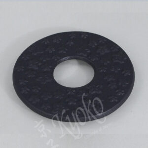 14-783: Untersetzer Sakura, schwarz, Gusseisen ø = 11 cm