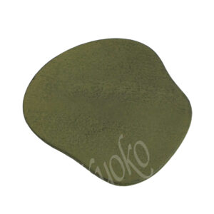 14-801 : Untersetzer Ukigumo, Walnuss, Gusseisen 14,5 x 13 cm