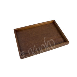 22-320 : Tablett Holz, natur, 18 x 26 cm