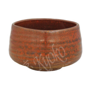 61-446 : Matchaschale TetsuAka, rot, ø = 11 cm; H = 7 cm