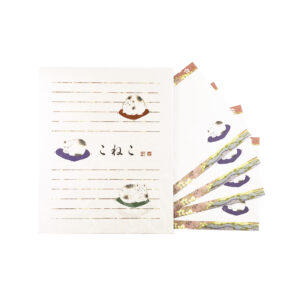 65-621: kl. Briefpapier-Set. 18; 4, kleine Katze, 14 x 17cm