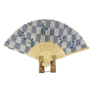 55-311 : Fächer Tombo Ichimatsu, Polyester, 21 cm