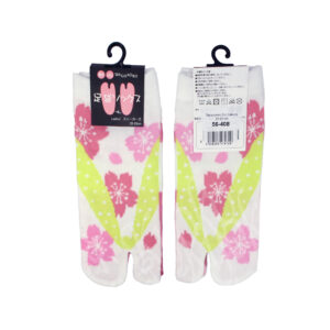 56-408 : Tabisocken Zori Sakura, 23-25cm