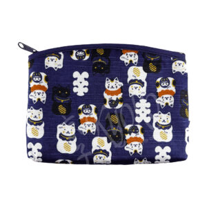 66-139 : Pouch Neko, blau, BW