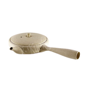 11-790 : Teepot Toki Kinari, sandweiß flach 80ml