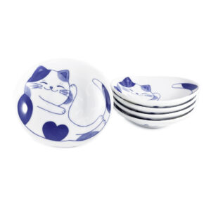 20-710 : 5 kl. Teller Katze, 11 x 10 cm