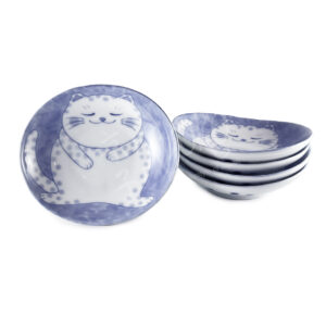 20-713 : 5 kl. Teller Katze Hachiware, 11 x 10 cm