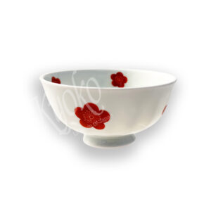 20-243: Reisschale Ume rot