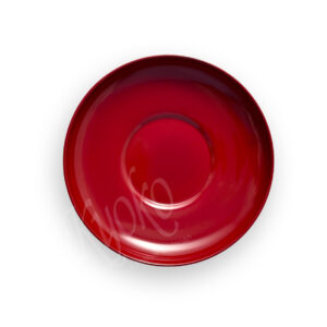 22-232: Untersetzer, Holz, lackiert, rot