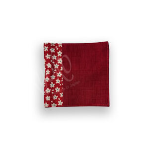 26-225: Stoffuntersetzer Edo Sakura, BW, rot