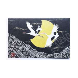 65-682: Briefkarte Tsuru mit Mond